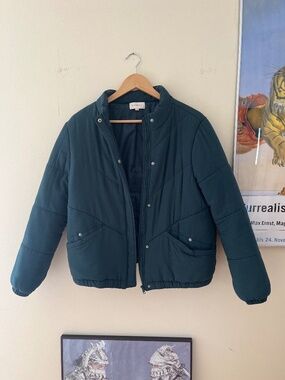 Skies Are Blue Puffer Jacket
